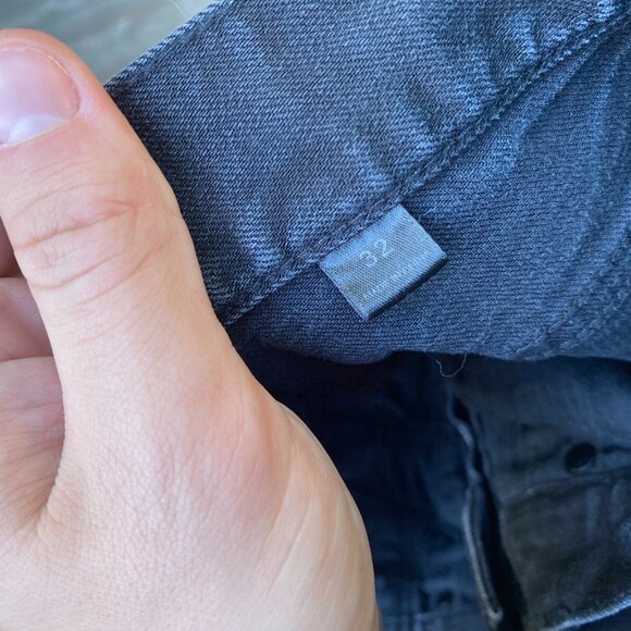 John Varvatos USA Jeans Size 32 Gray Black - Picture 6 of 8